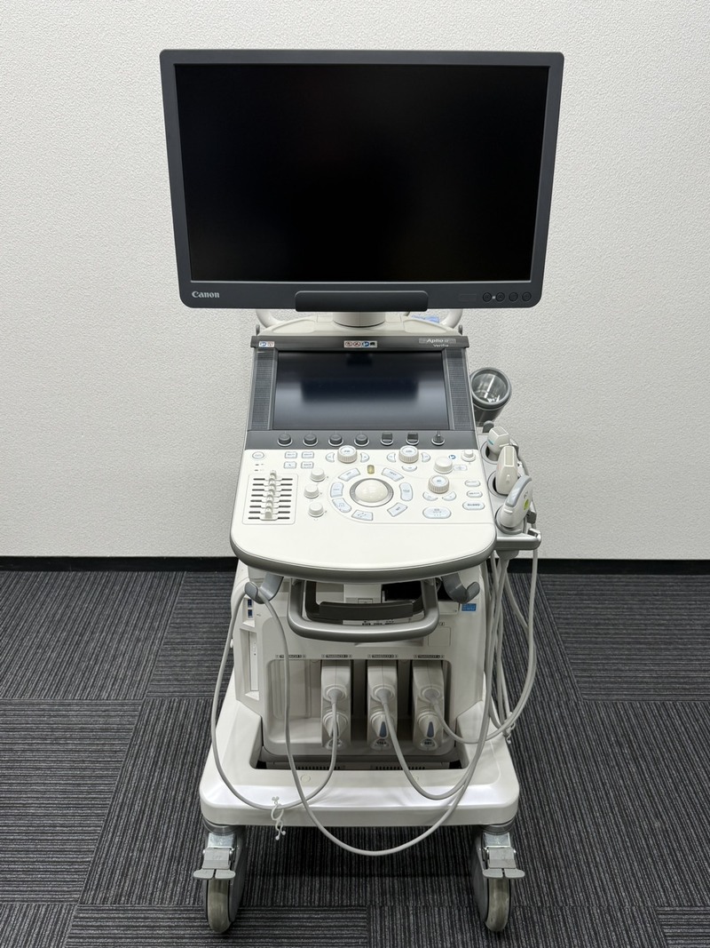 超音波診断装置（プローブ3本付き）｜キヤノン｜Aplio a Verifia CUS-AA000の１枚目写真