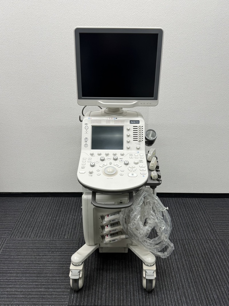 超音波診断装置（プローブ3本付き）｜キヤノン｜Xario100　TUS-X100の１枚目写真