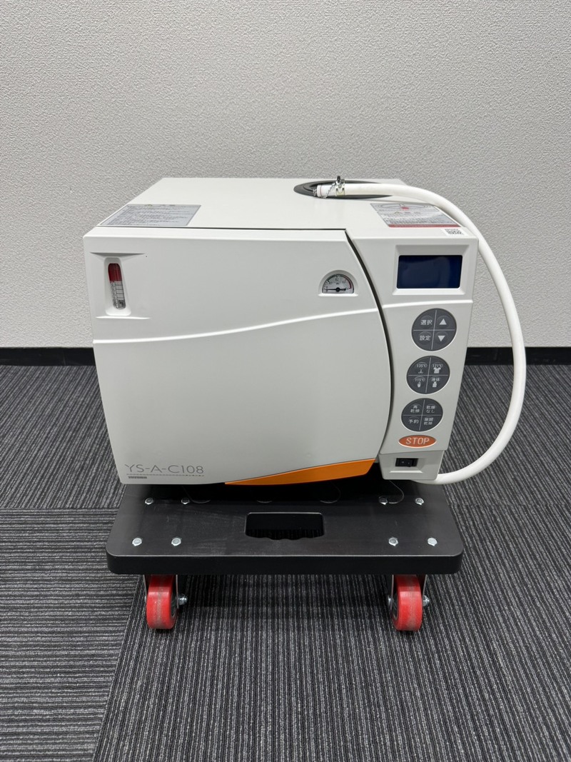 高圧蒸気滅菌装置｜ユヤマ｜YS-A-C108の１枚目写真